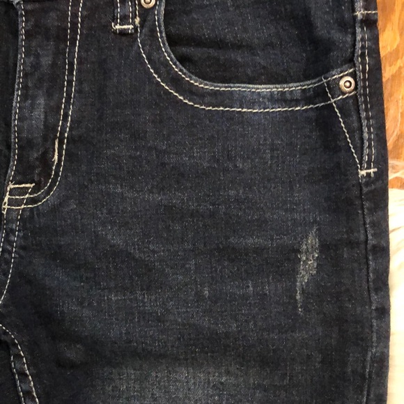 Boot cut jeans with sequins - Picture 3 of 4